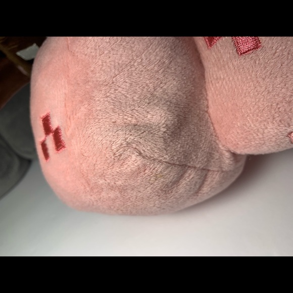 Minecraft lot of 5 plush toys creeper pig alex - Picture 5 of 5